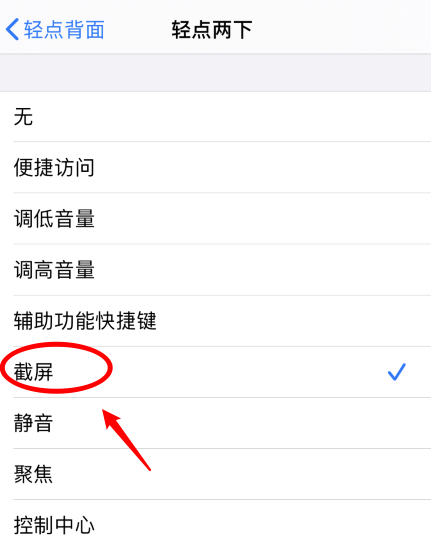 松山湖管委会苹果手机维修分享iPhone12如何启用双击截屏 